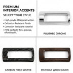 Additional product photo of Land Rover Defender 110 Rear C-Pillar AC Air Vent Trim Frame Covers (2020–2026)
