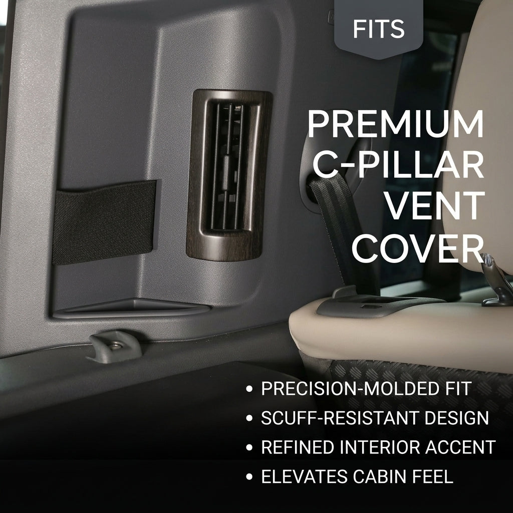 Additional product photo of Land Rover Defender 110 Rear C-Pillar AC Air Vent Trim Frame Covers (2020–2026)