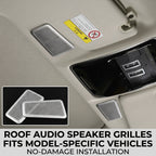 Additional product photo of Range Rover & Range Rover Sport Overhead Roof Speaker Grille Mesh Covers (2020–2022)