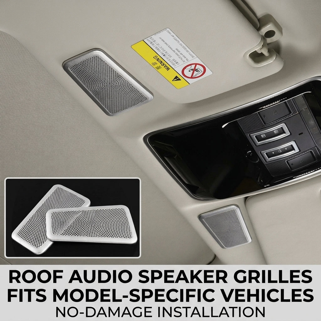Additional product photo of Range Rover & Range Rover Sport Overhead Roof Speaker Grille Mesh Covers (2020–2022)