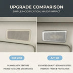 Additional product photo of Range Rover & Range Rover Sport Overhead Roof Speaker Grille Mesh Covers (2020–2022)
