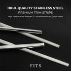 Additional product photo of Defender 90/110/130 Stainless Steel Window Frame Weatherstrip Trim (2020–2026)