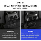 Additional product photo of Range Rover Velar Rear AC Vent Surround & Anti-Kick Guard (2017–2026)