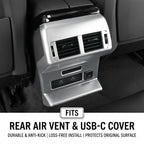 Additional product photo of Range Rover Velar Rear AC Vent Surround & Anti-Kick Guard (2017–2026)