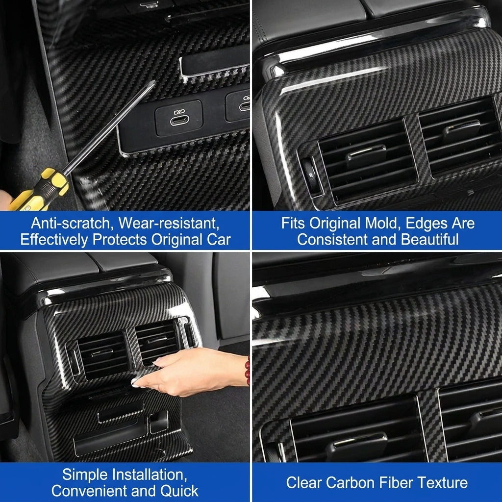 Additional product photo of Range Rover Velar Rear AC Vent Surround & Anti-Kick Guard (2017–2026)