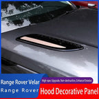 Additional product photo of Range Rover Velar Upgraded Front Hood Trim Panel Accents (2017–2025)