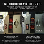 Additional product photo of Defender 90/110 Front & Rear Headlight & Taillight Bezel Frames (2020–2025)