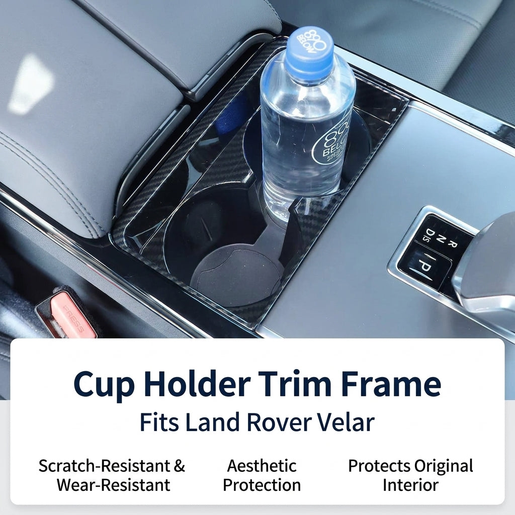 Additional product photo of Range Rover Velar Console Cup Holder Bezel Trim (2024–2026)