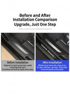 Additional product photo of 17-26 Range Rover Velar Stainless Steel Door Sill Protector Threshold Trim