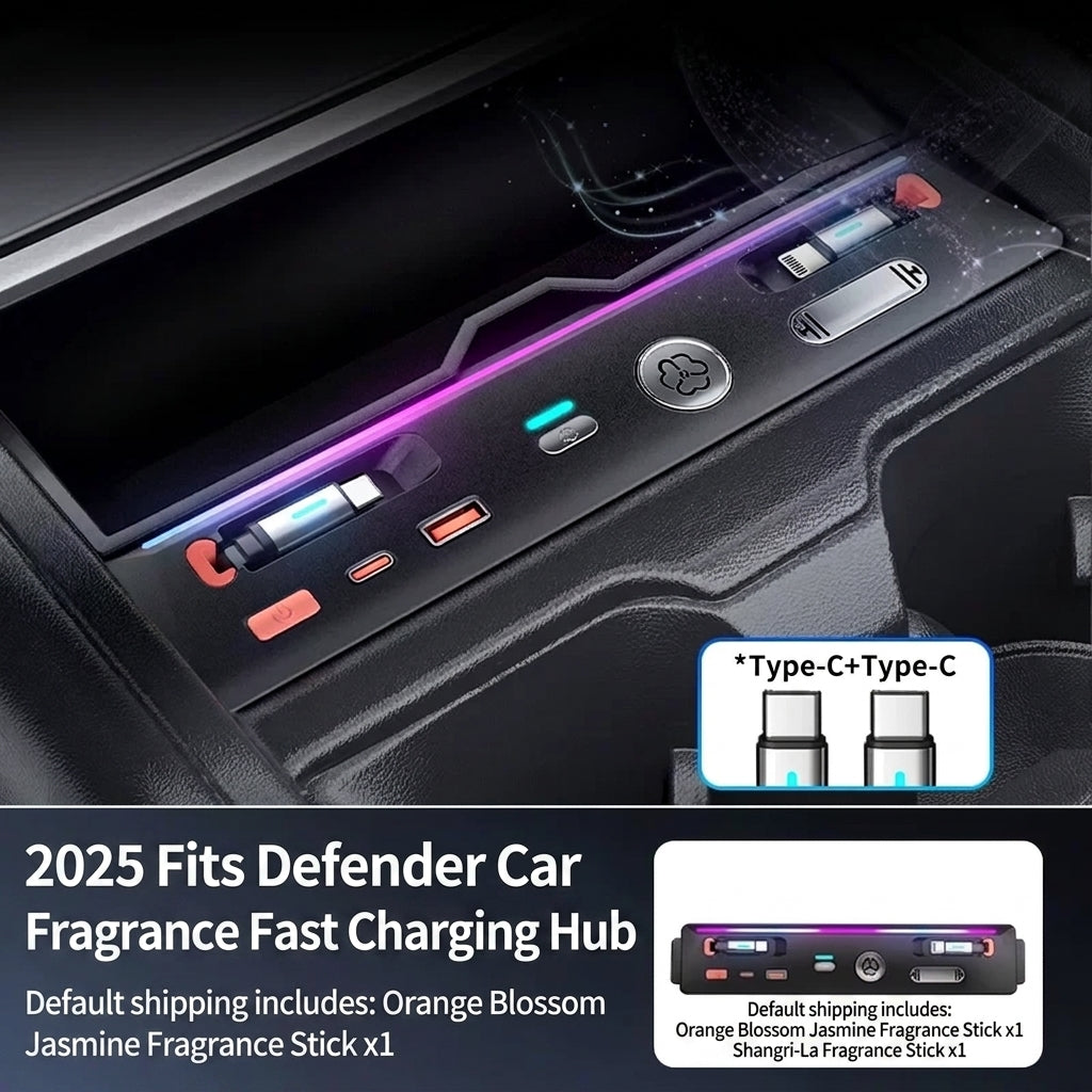 Additional product photo of Defender 90/110/130 Charging Dock with Ambient Light (2025–2026)