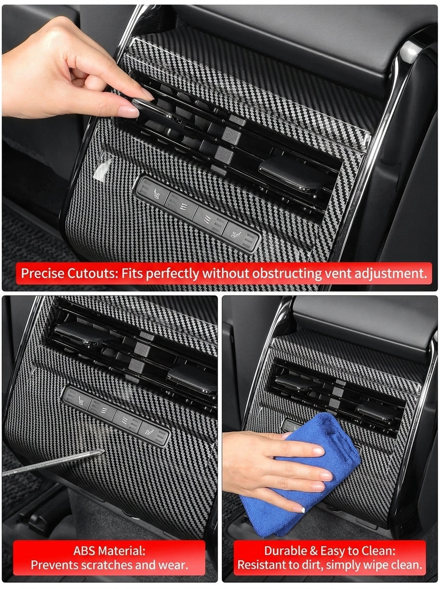 Additional product photo of Range Rover Sport Rear AC Vent & Anti-Kick Cover (2023–2026)
