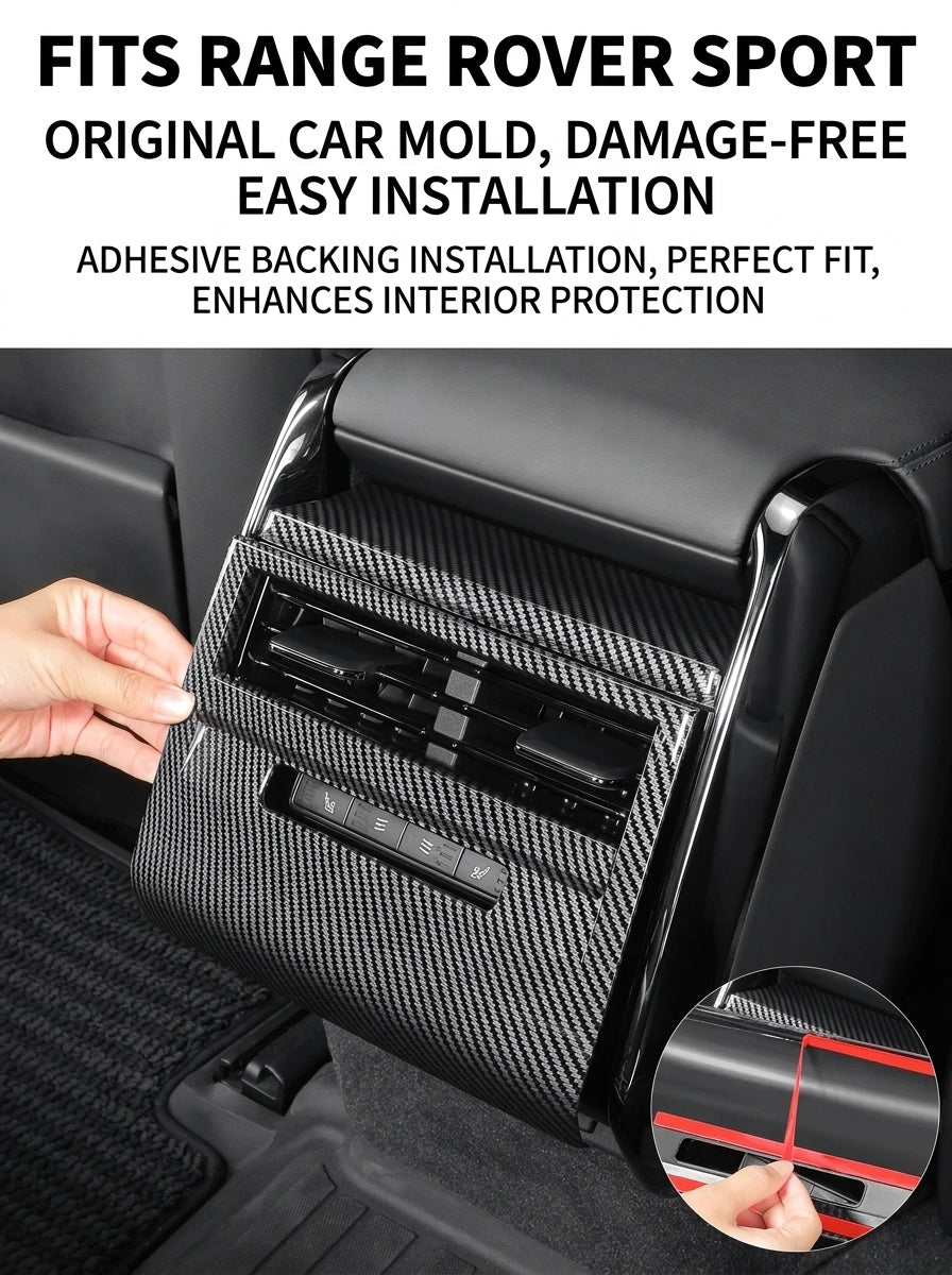 Product photo of Range Rover Sport Rear AC Vent & Anti-Kick Cover (2023–2026)