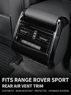 Additional product photo of Range Rover Sport Rear AC Vent & Anti-Kick Cover (2023–2026)