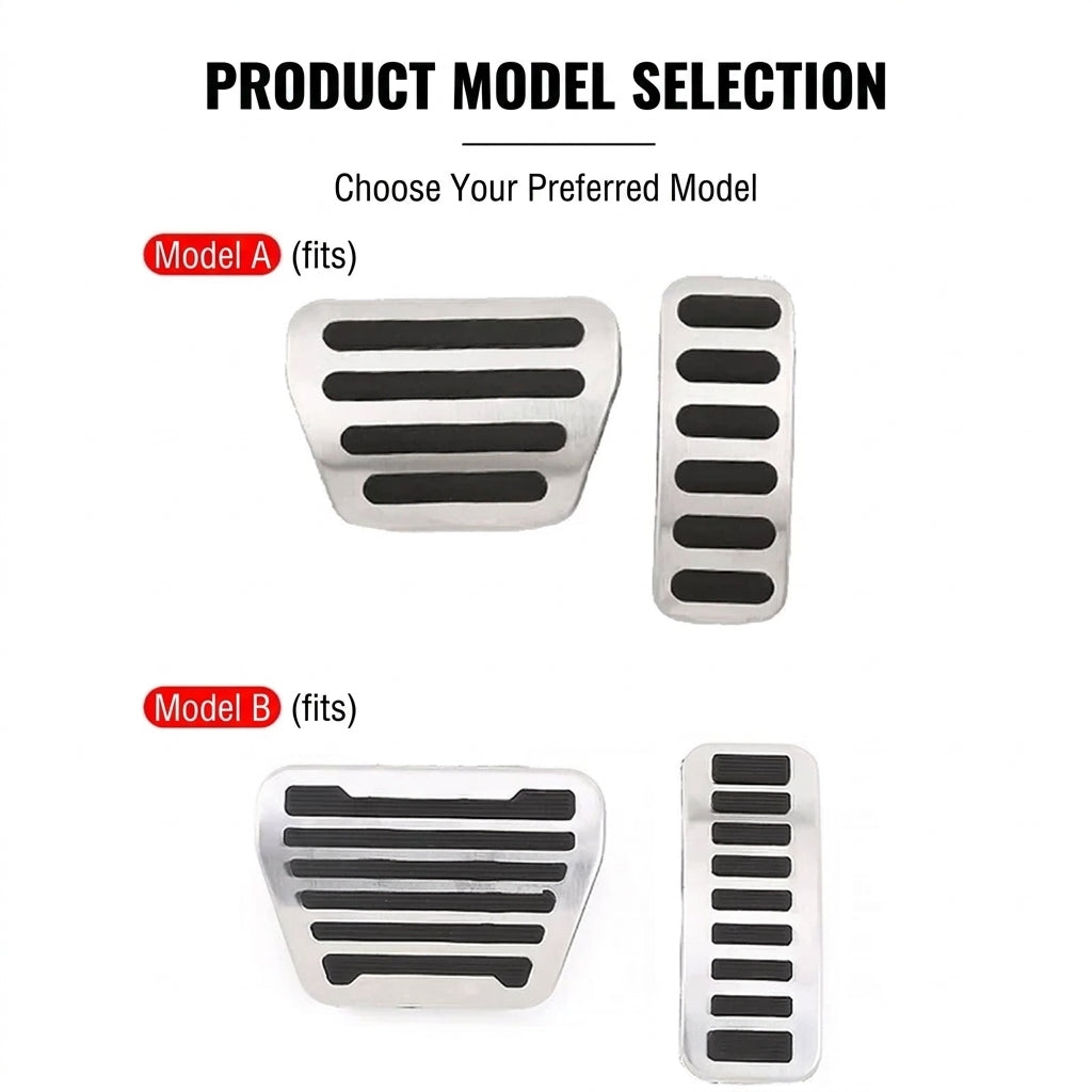 Additional product photo of Defender 90/110/130 Non-Slip Aluminum Brake & Gas Pedal Set (2020–2026)