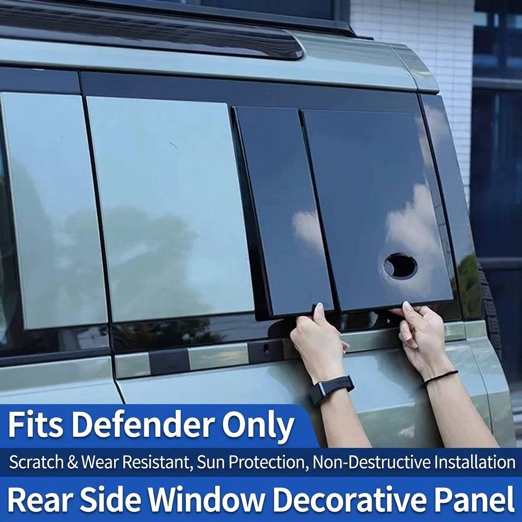 Additional product photo of Defender 110/130 Rear Quarter Window C-Pillar Protective Trim (2020–2024)