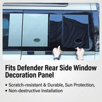 Additional product photo of Defender 110/130 Rear Quarter Window C-Pillar Protective Trim (2020–2024)