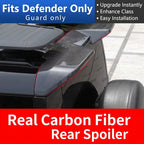 Product photo of Defender 90/110 Carbon Fiber Style Rear Roof Spoiler Aero Wing (2020–2026)