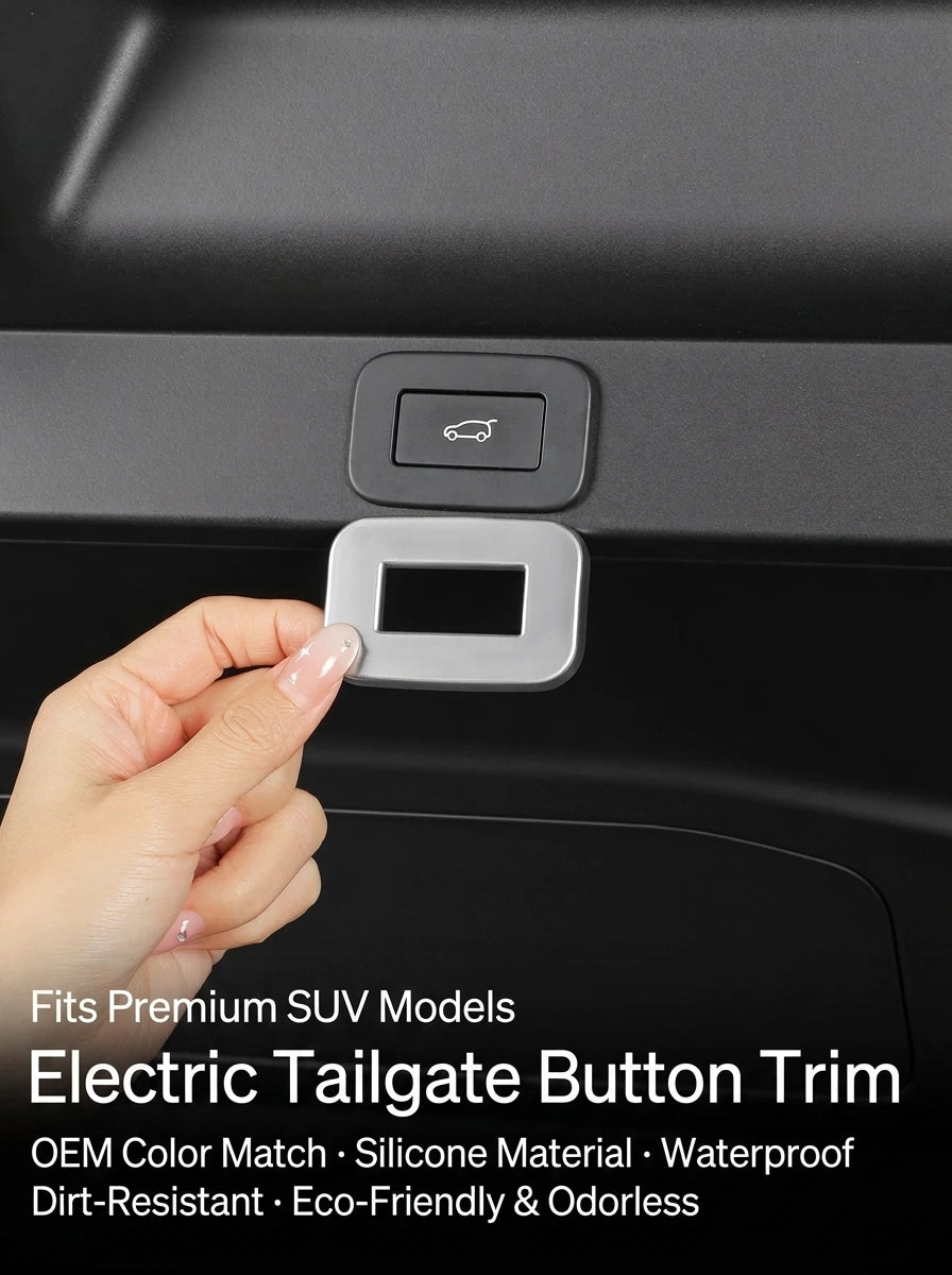 Additional product photo of Range Rover & Sport Tailgate Release Button Accent Trim (2023–2026)