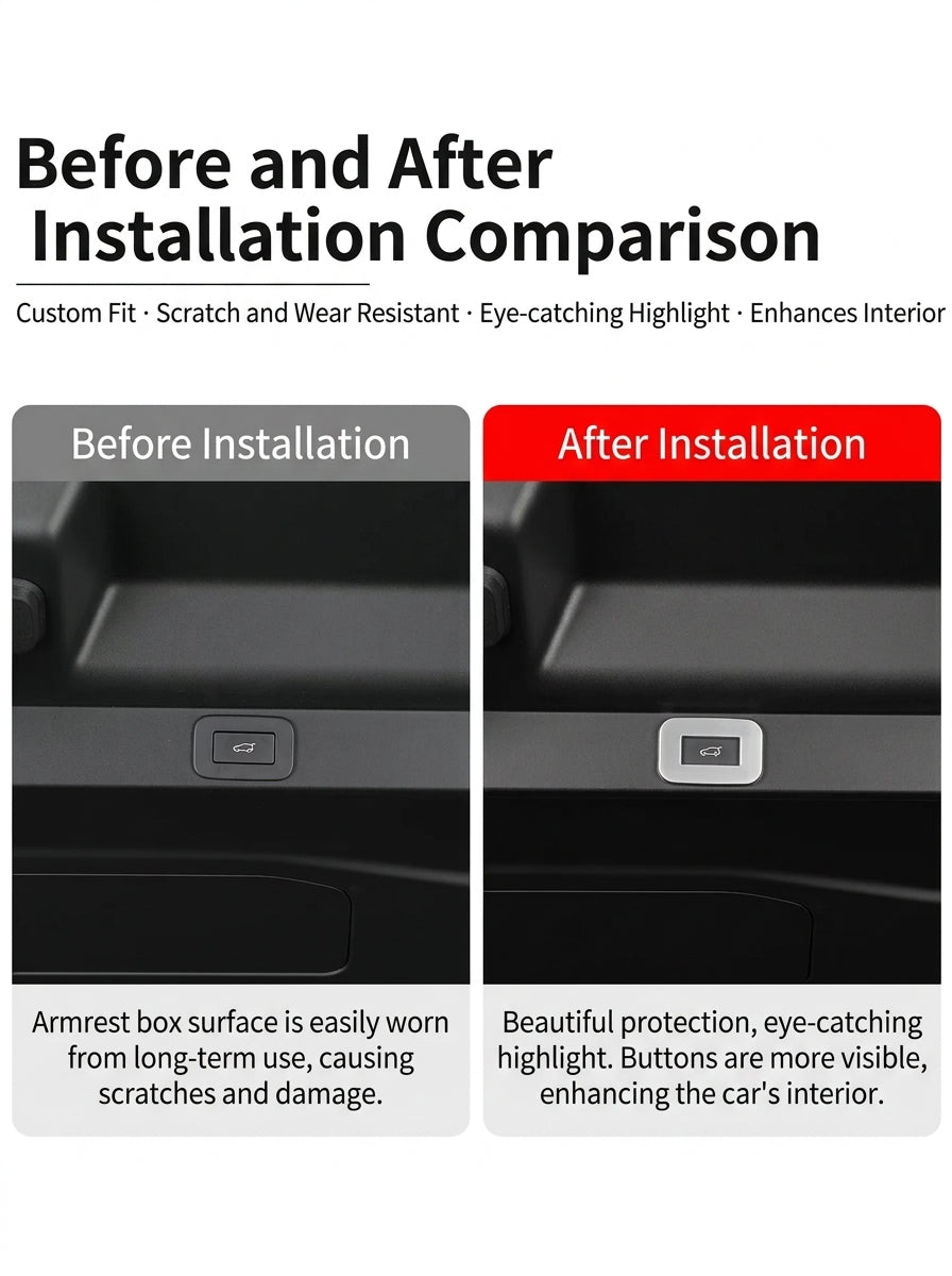 Product photo of Range Rover & Sport Tailgate Release Button Accent Trim (2023–2026)