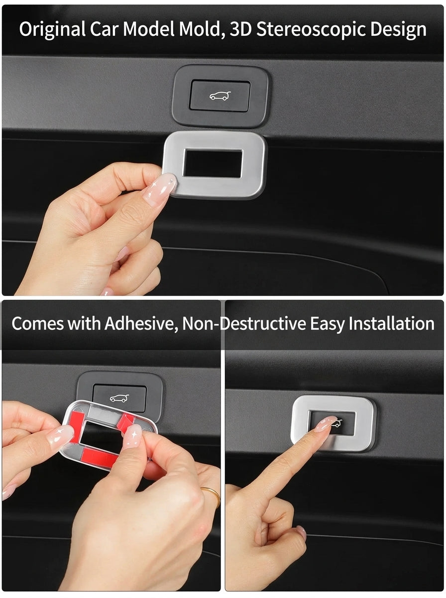 Additional product photo of Range Rover & Sport Tailgate Release Button Accent Trim (2023–2026)
