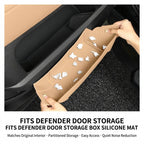 Product photo of 2020-2026 Defender Door Boot Storage Box Mats