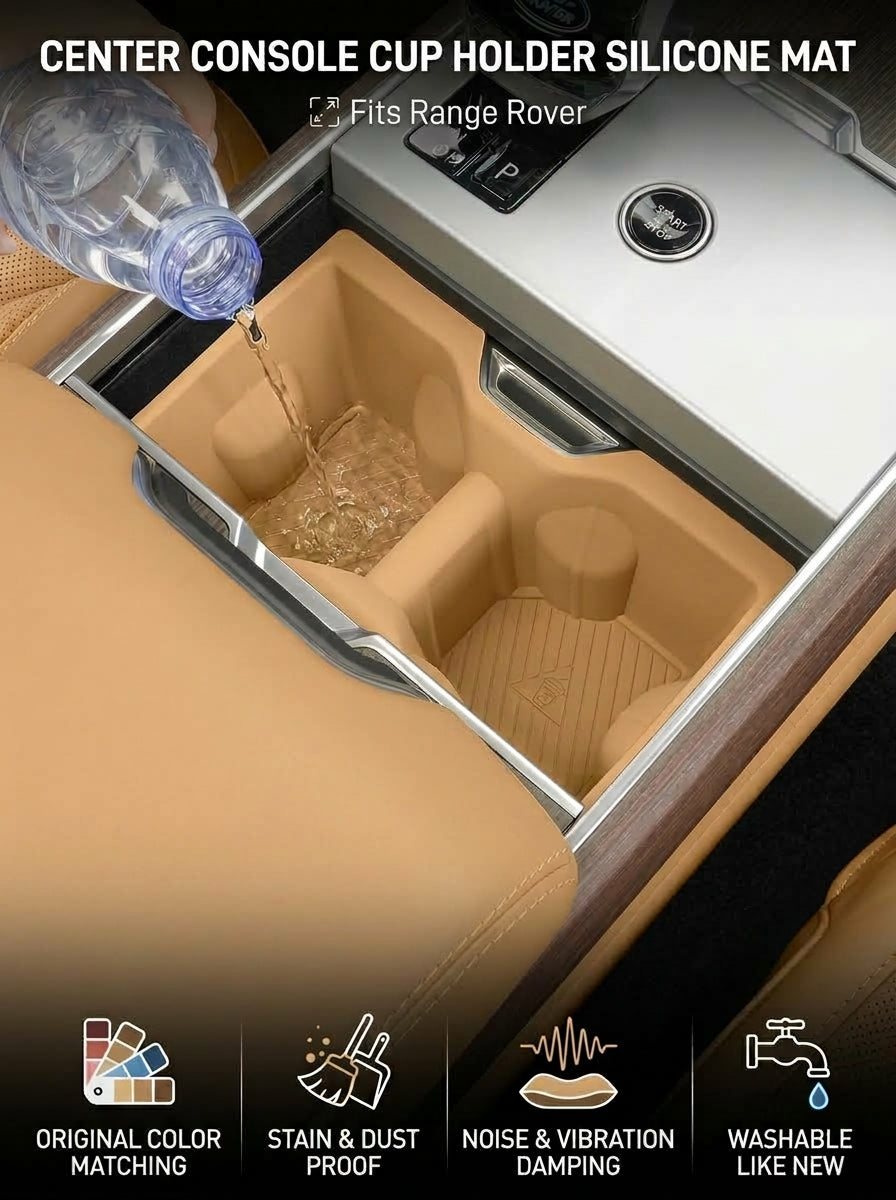 Product photo of Center Console Cup Holder Silicone Mat