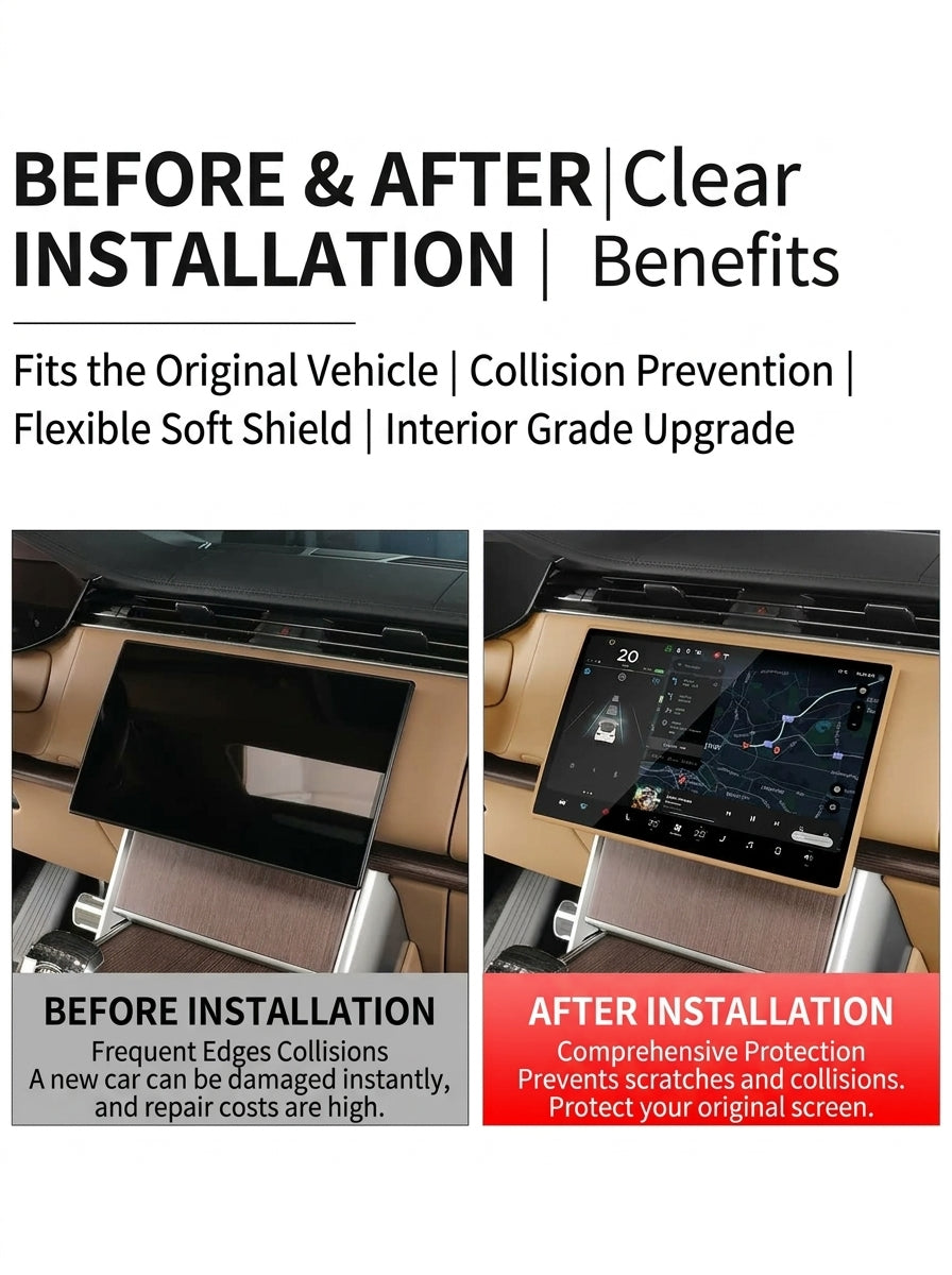Before and after installation comparison