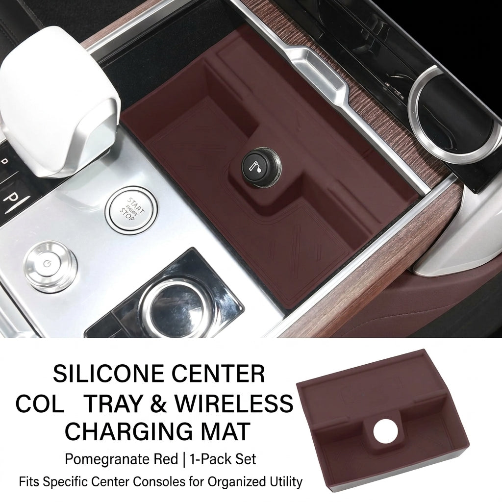 Additional product photo of Center Console Wireless Charging Silicone Mat for Range Rover (2023–2026)