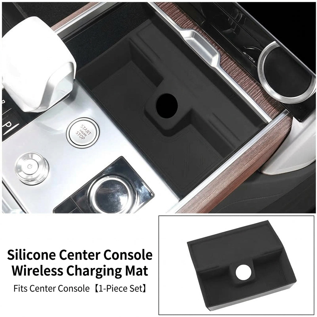 Additional product photo of Center Console Wireless Charging Silicone Mat for Range Rover (2023–2026)